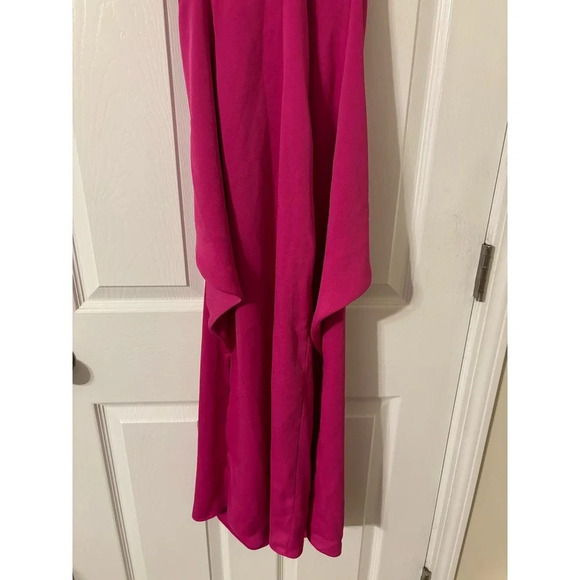 Cushnie Target pink twist front midi dress sz 10 - Picture 10 of 10